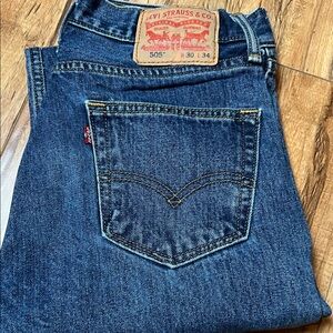 Men’s Levi 505 jeans